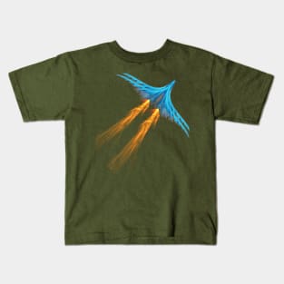 amazing plane art design. Kids T-Shirt